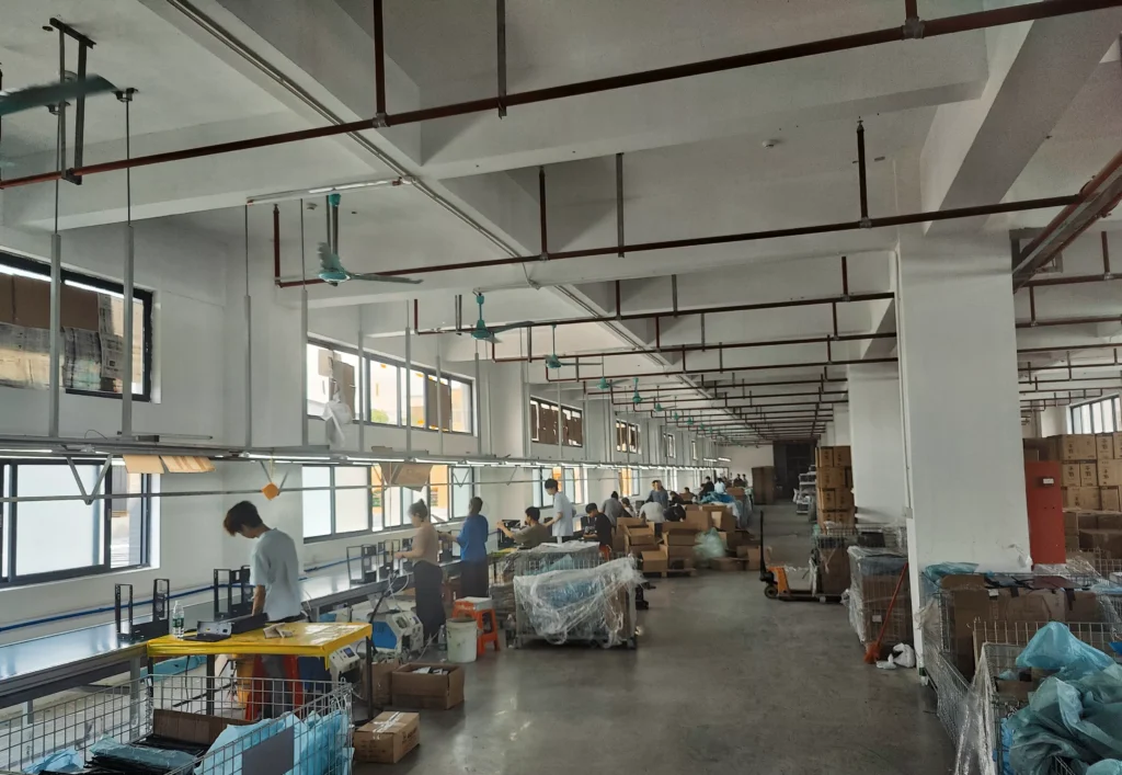 MEWAY assembly line