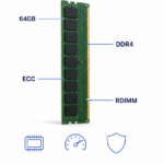 DDR4 ECC registered DIMM 64 GB server memory module