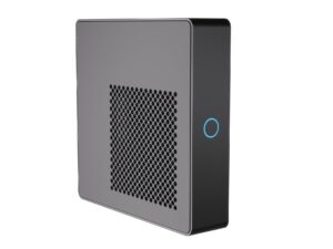 Meway Mini PC S1 PRO in black, compact ITX desktop