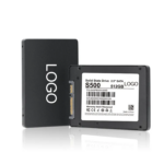 2.5 inch SATA solid state drive 512 GB with black aluminium shell